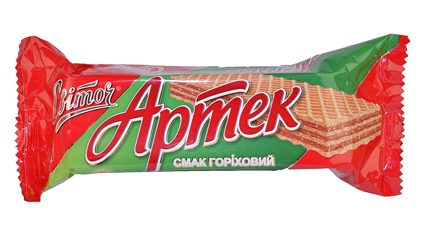 Вафли Артек Ореховый, 80г. Свиточ - фото 1