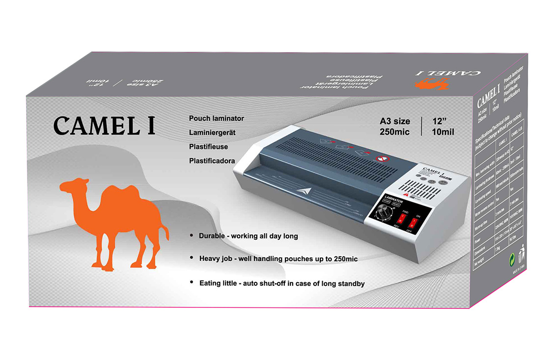 Ламинатор A3 CAMEL 1, плотность пленки до 250мкм. D&Art - фото 2