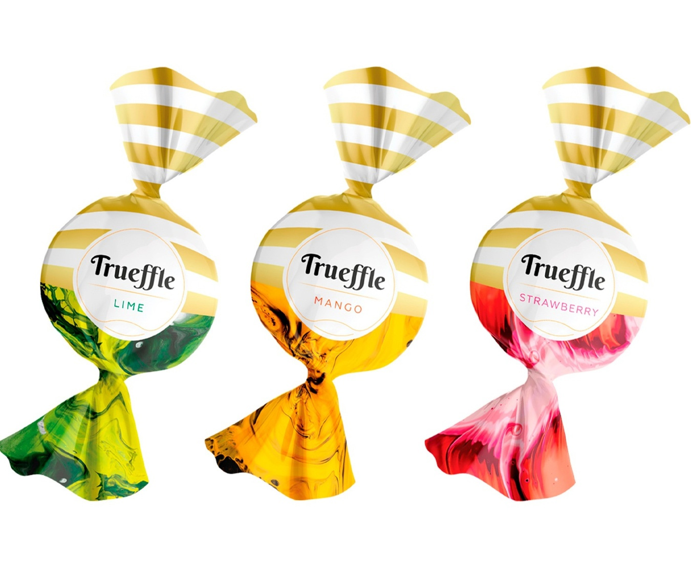 Цукерки Трюфель Тропик микс 200г. АВК - фото 3