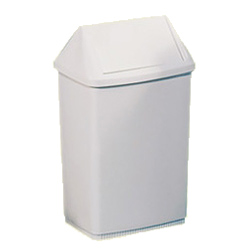 Ведро для мусора с поворотной крышкой, 42л., пластик, бел. Италия - фото 1