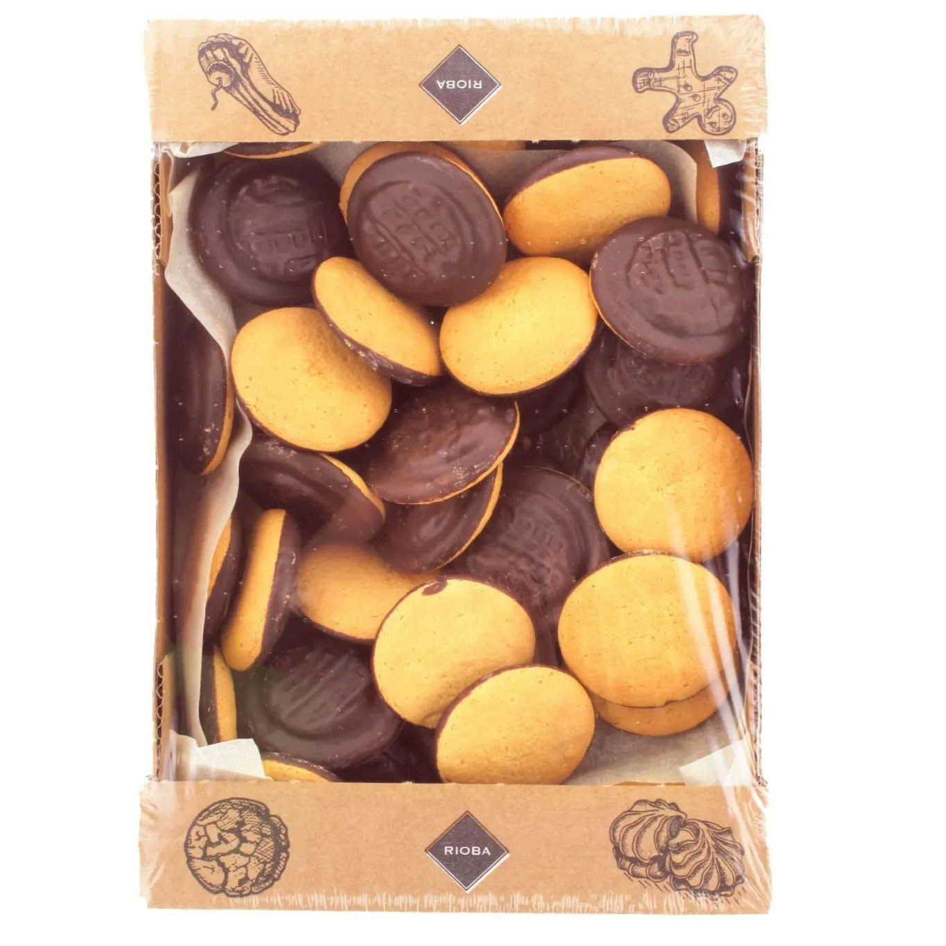 Печиво Rioba з апельсиновим смаком, 1кг. Україна - фото 3