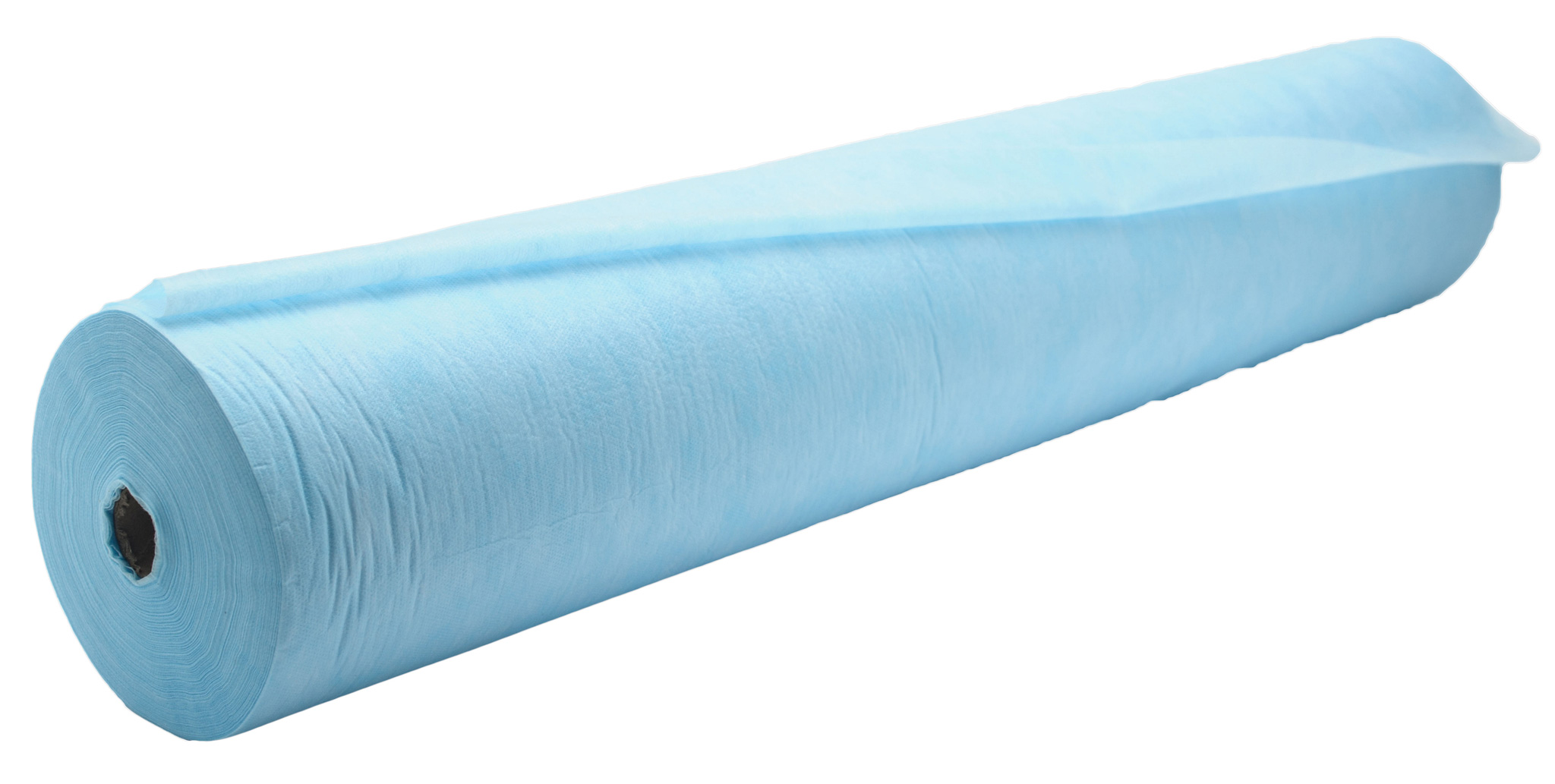 Простынь одноразовая Economy 80см.*100м., 20г/м2., спанбонд, голуб. Medicom - фото 1