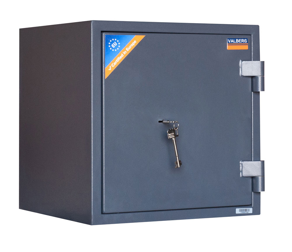 Сейф огневзломостойкий (460*440*440мм.) ключевой замок, 1 полка, 1 клас, ASG-46, графит Valberg - фото 5