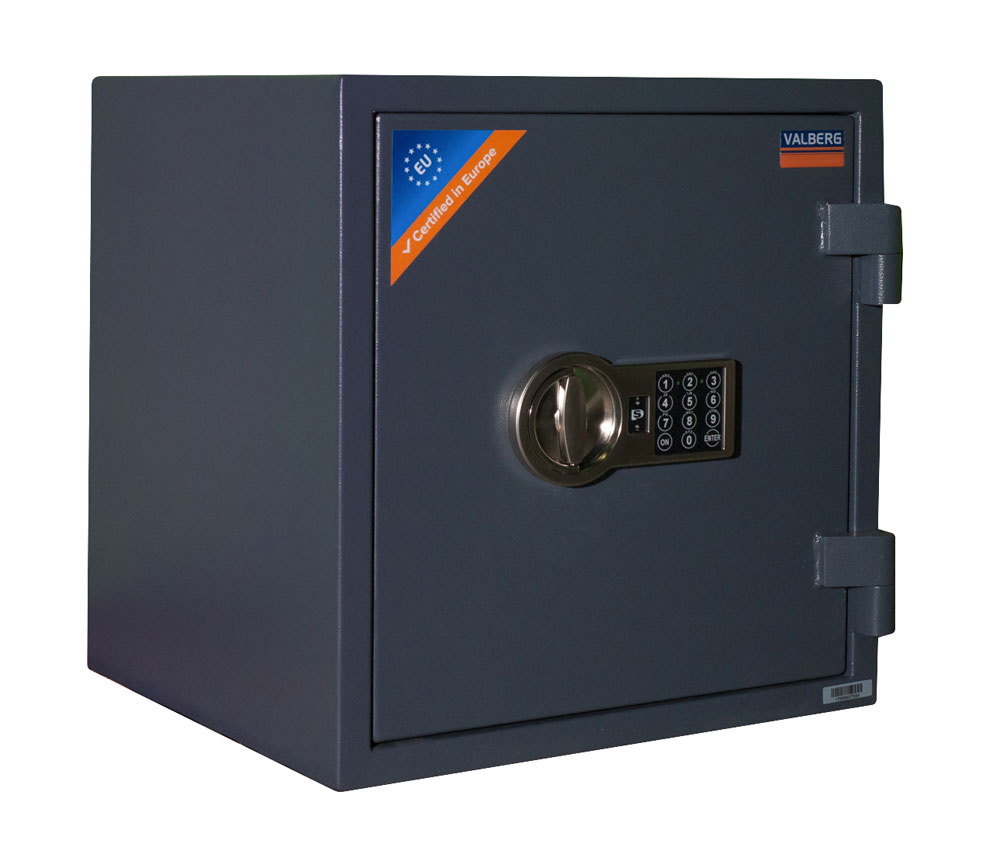 Сейф огневзломостойкий (460*440*440мм.) электронный кодовый замок, 1 полка, 1 класс, ASG 46 EL, граф Valberg - фото 5