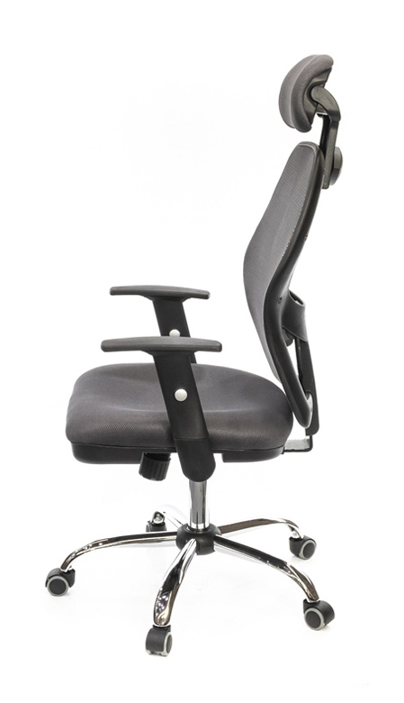 Кресло для персонала Сиона CH SR(L), серый АКЛАС - фото 1