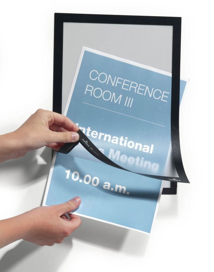 Рамка Magaframe А4, черн. Durable - фото 6