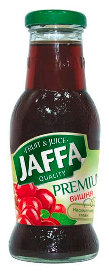 Сік вишневий 0,25л., 6шт./уп., скляна пляшка JAFFA - фото 1