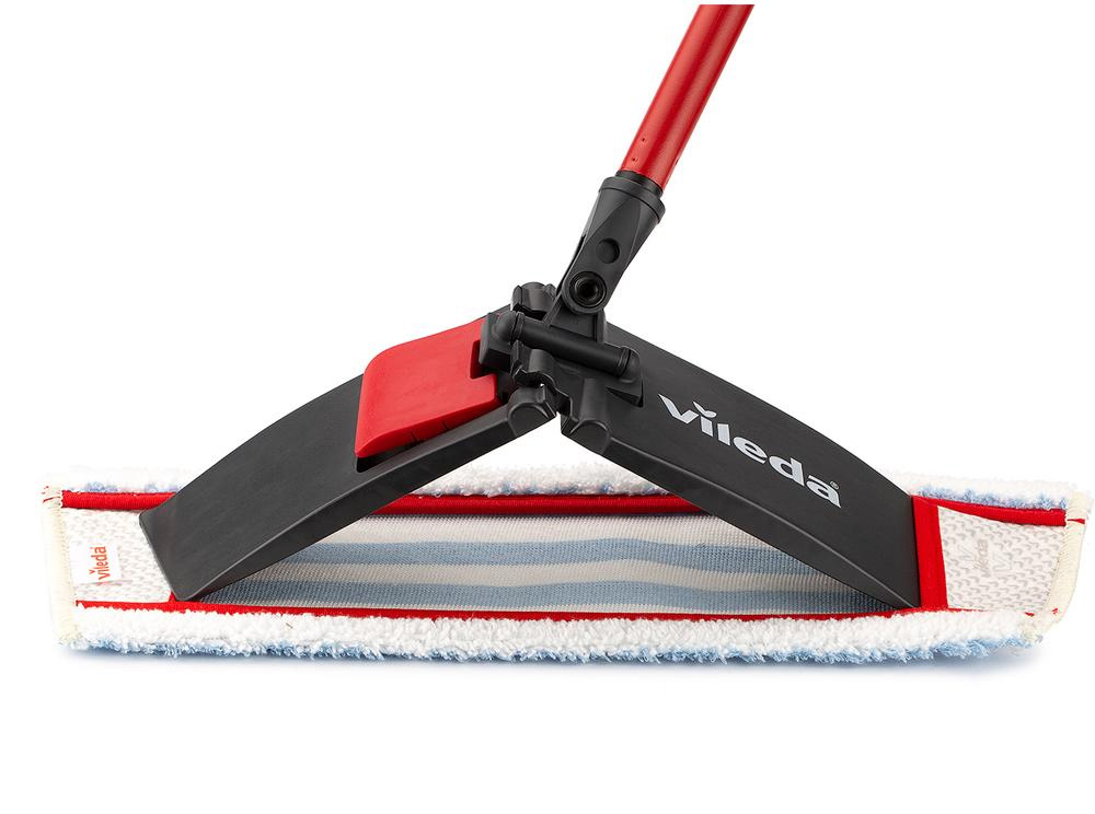 Швабра для мытья пола + хлопковая насадка, 170см., Active Max, с ручкой , бел. Vileda - фото 5
