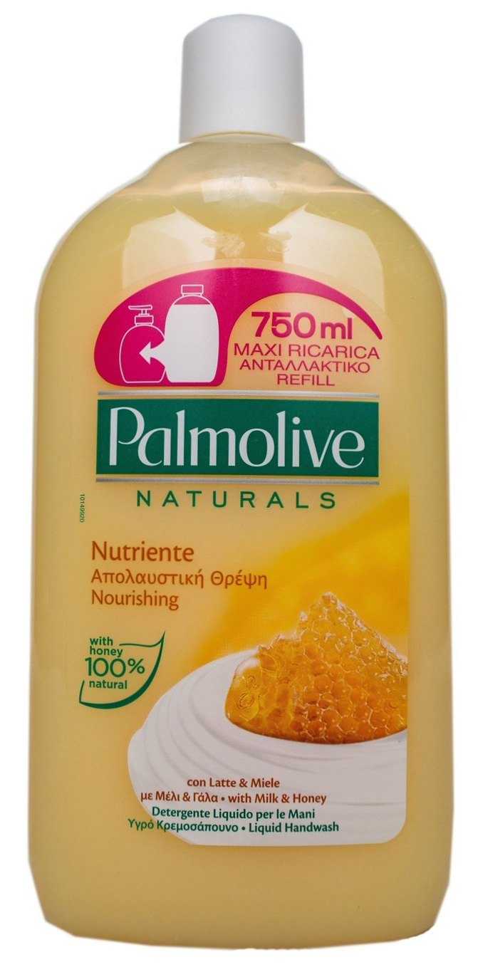 Мило рідке, 750мл. Молоко та мед Palmolive - фото 1