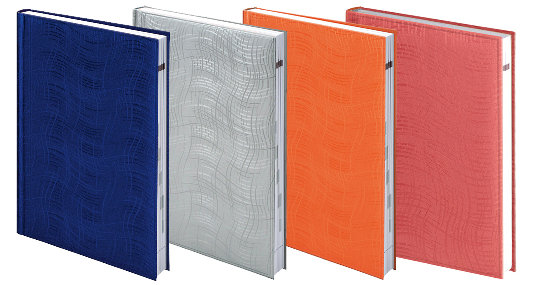 Ежедневник недатированный Агенда Wave, син. Brunnen - фото 4