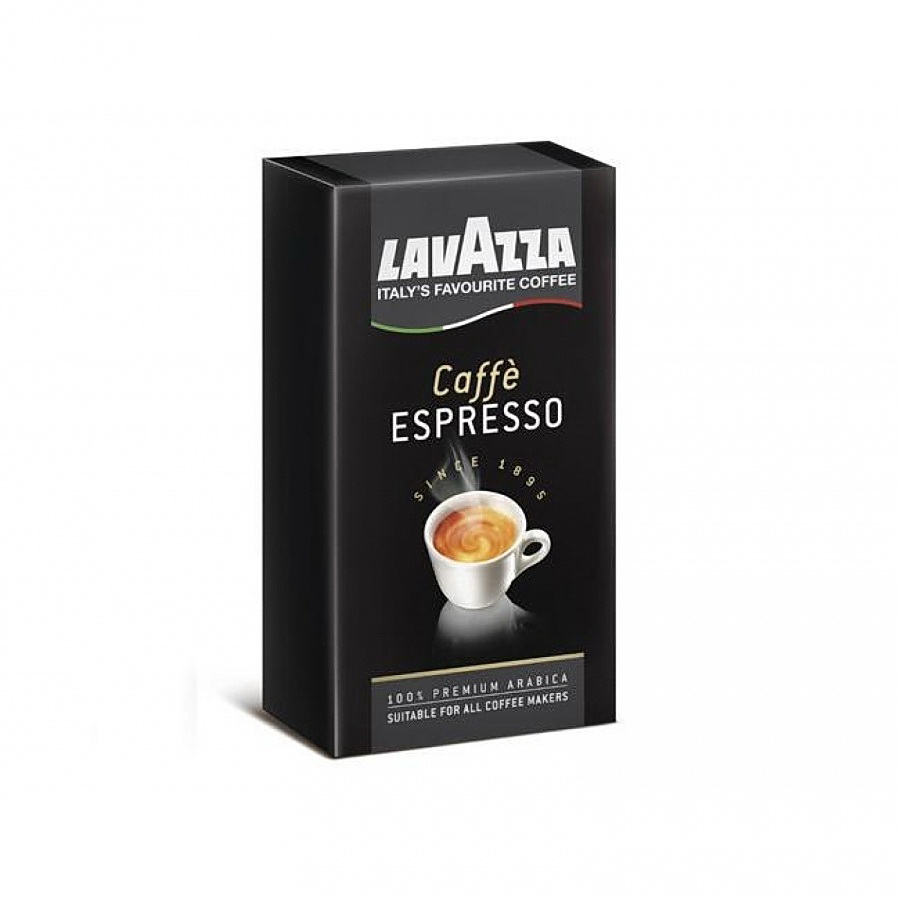 Кофе молотый Espresso 250г., арабика Lavazza - фото 1