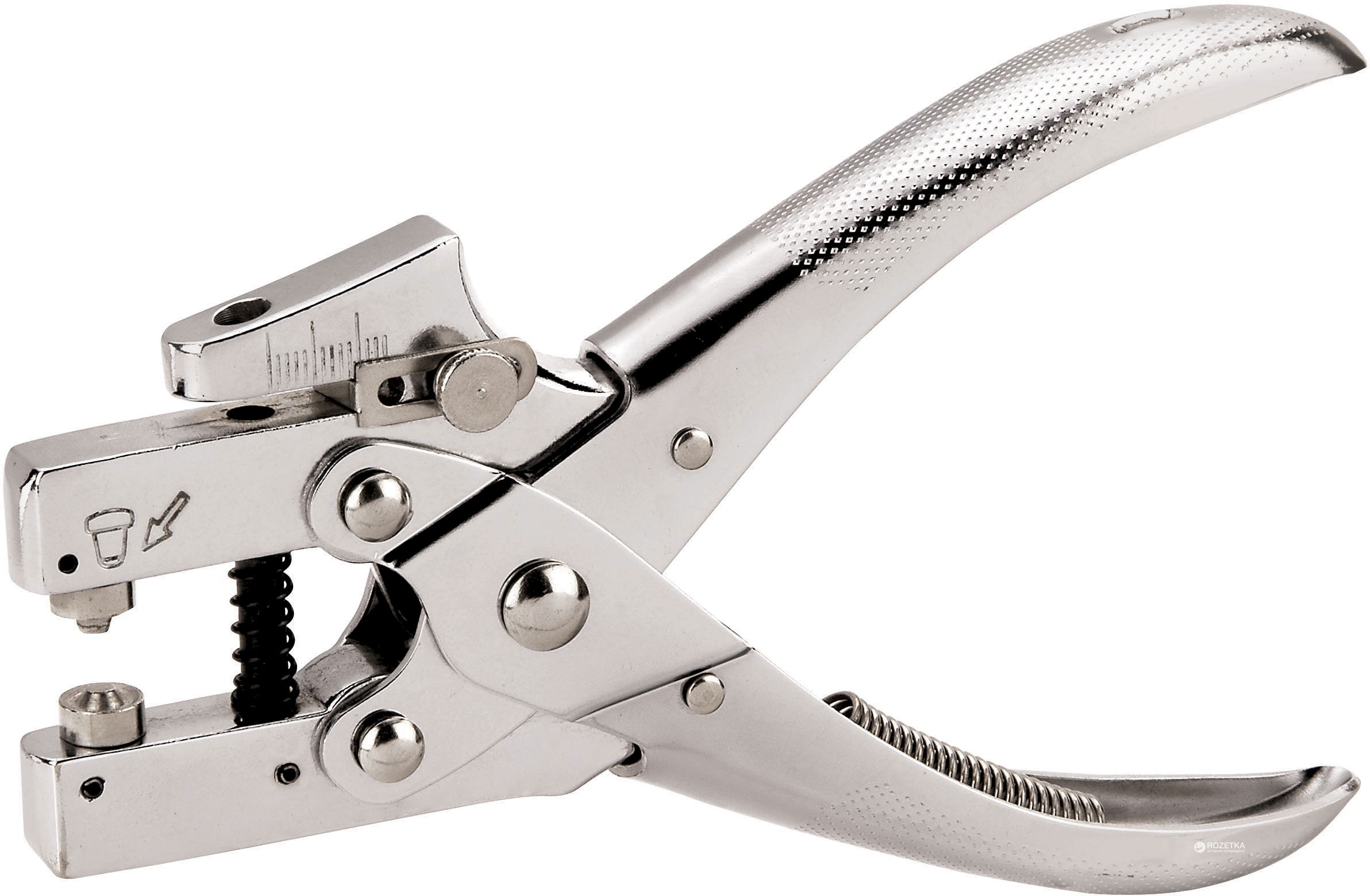 Встановлювач люверсів (заклепок) і діркопробивач на 1 отвір до 20аркушів Kangaro - фото 5