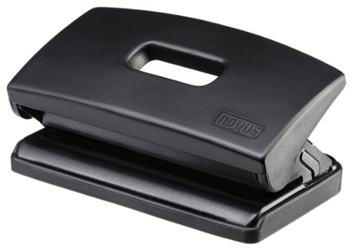 Діркопробивач на 2 отвори, до 10 аркушів С200, чорн. Novus - фото 2