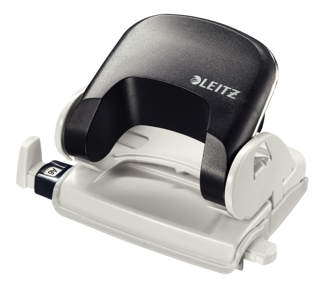Дырокол на 2 отверстия, до 16 листов Nexxt Locher, черн. (5038-00-95) LEITZ - фото 5