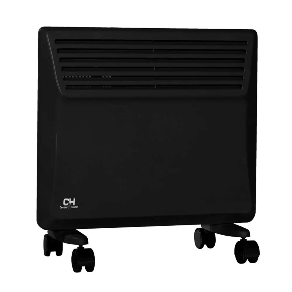 Обогреватель конвекторный C&H DOMESTIC BLACK  СH-1000 MD, 0,5/1кВт.,  Механ. управление, черн. Cooper&Hunter - фото 3