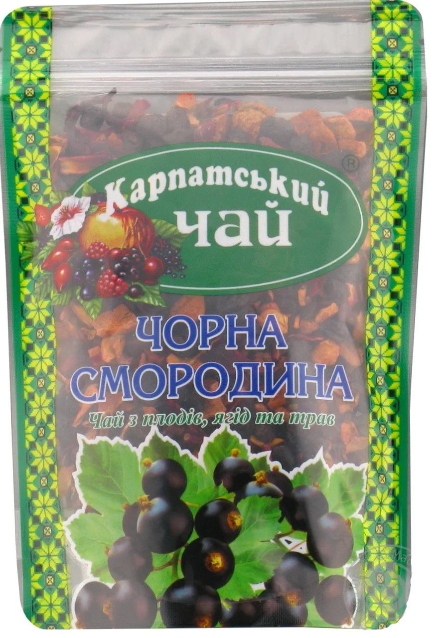 Чай Черная смородина, 100г. Карпатский - фото 1