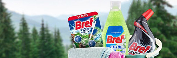 Засіб для чищення унітазів, 700мл. Цитрус (9000101312317) BREF - фото 4