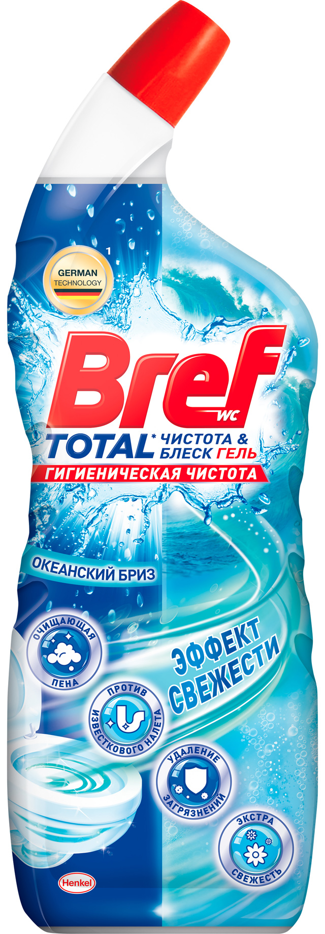 Засіб для чищення унітазів, 700мл. Океанський бріз BREF - фото 5