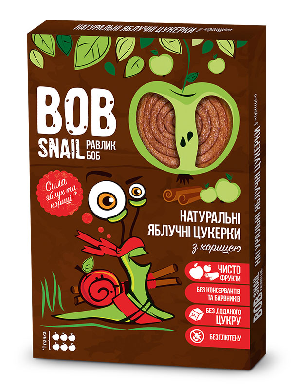 Конфеты натуральные Яблочные с Корицей 