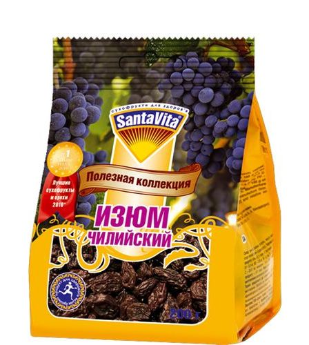 Сухофрукти Ізюм Чілійський, 0,2кг. ,  
