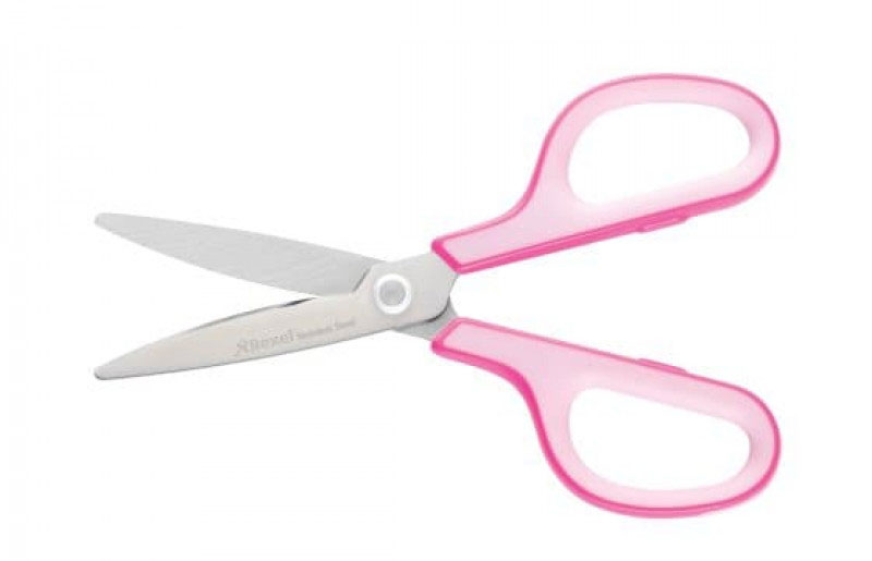 Ножиці 18,2см. X3, рожев. Rexel - фото 5