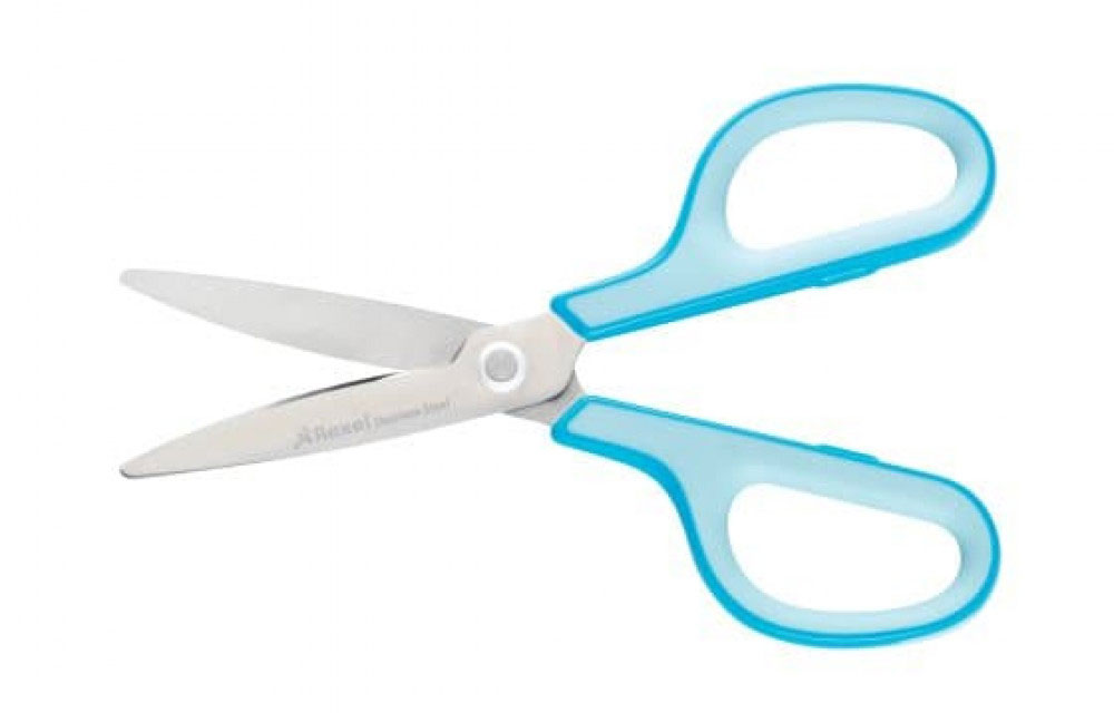 Ножницы 18см. X3, голуб. Rexel - фото 5