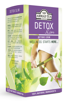 Чай травяной Детокс Слим, 20пак. по 2г. AHMAD - фото 1