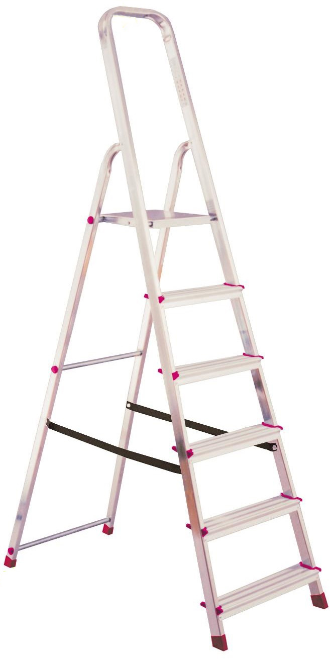 Драбина Corda, 6 сходинок, алюмінієва KRAUSE - фото 2