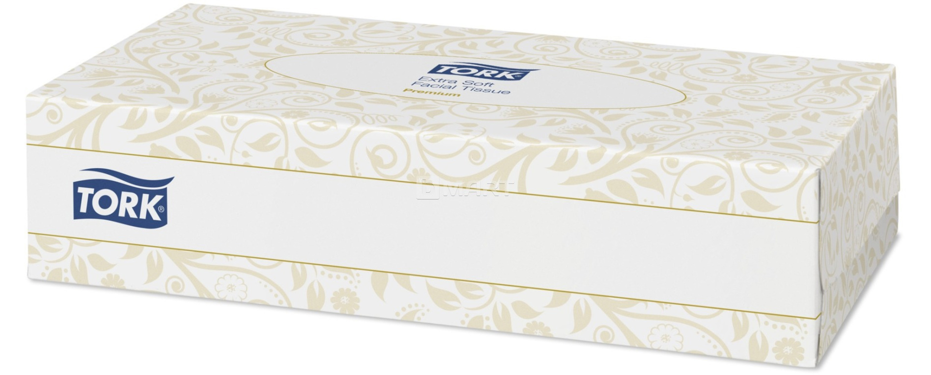 Серветки косметичні, 100шт/кор., 20*20,8см., Premium, біл. Tork - фото 3