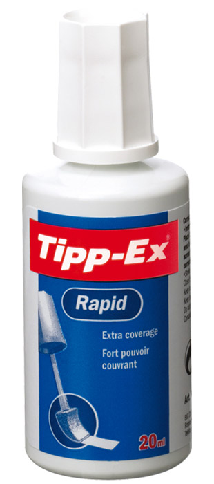 Корректор 20мл. TIPP-EX Rapid, с аппликатором Bic - фото 1