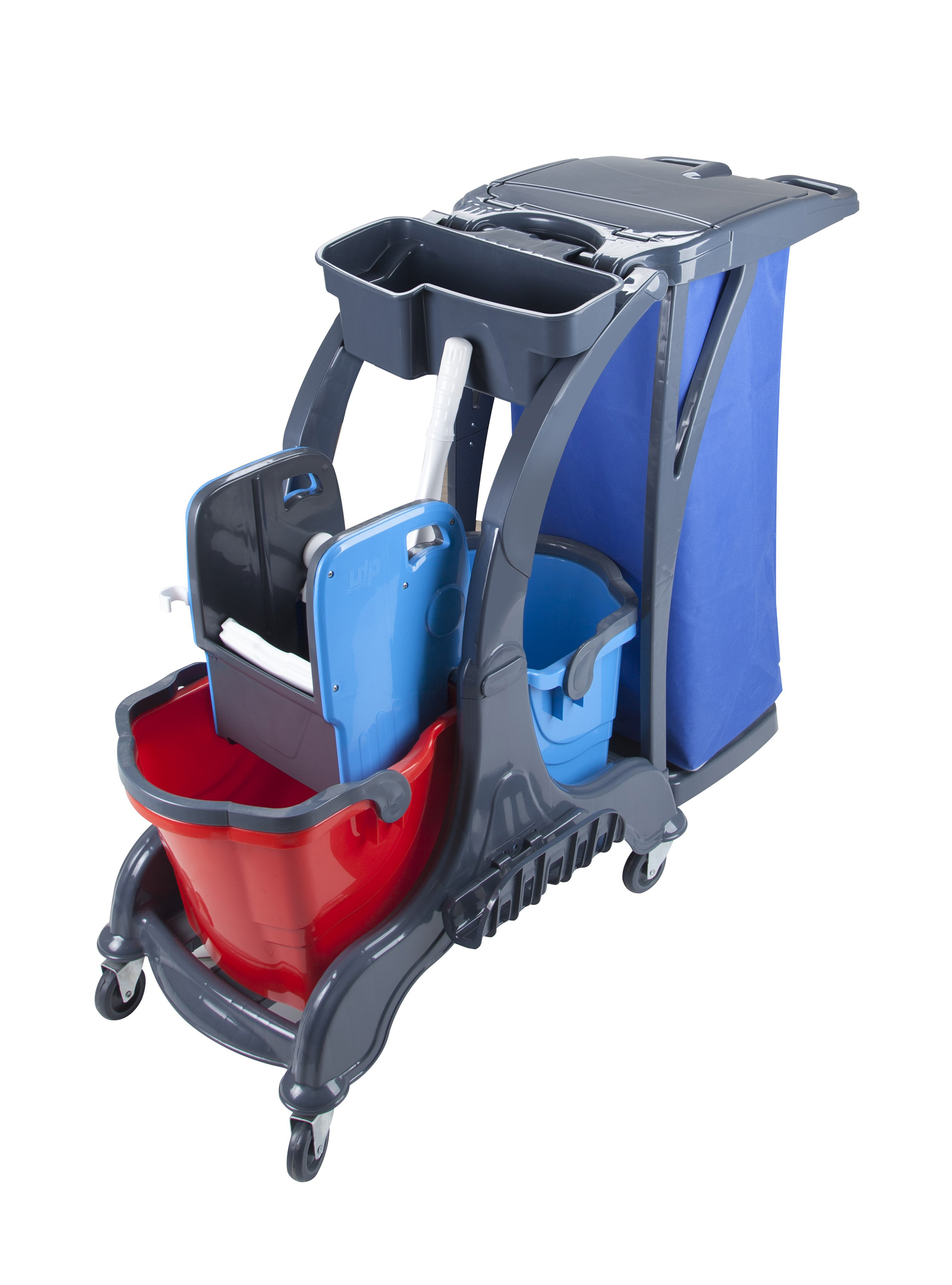 Візок для прибирання 2 відра, 25л.+25л., пластик Uctem - фото 1