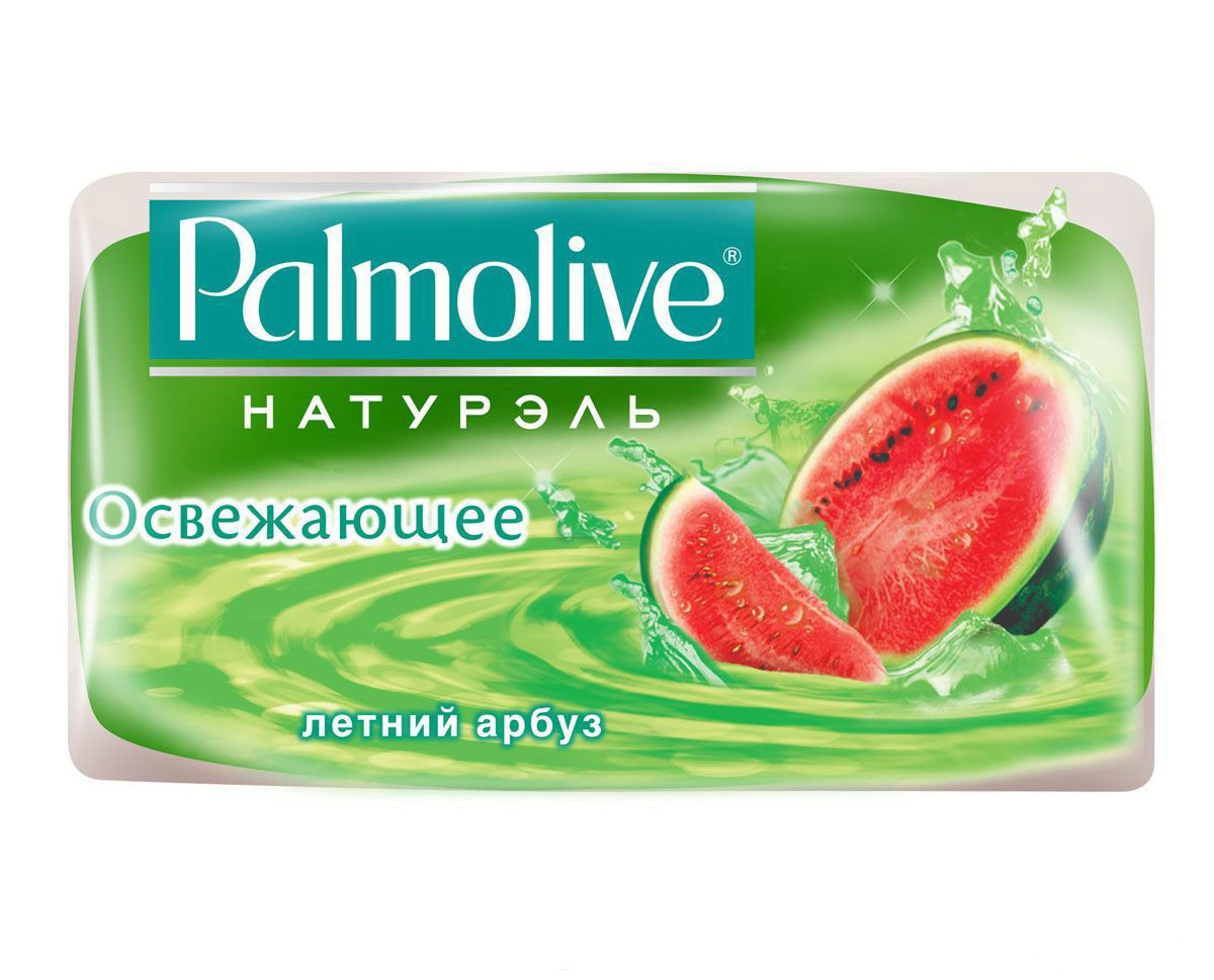 Мыло, 90гр. Натурель Арбуз, глицериновое Palmolive - фото 1
