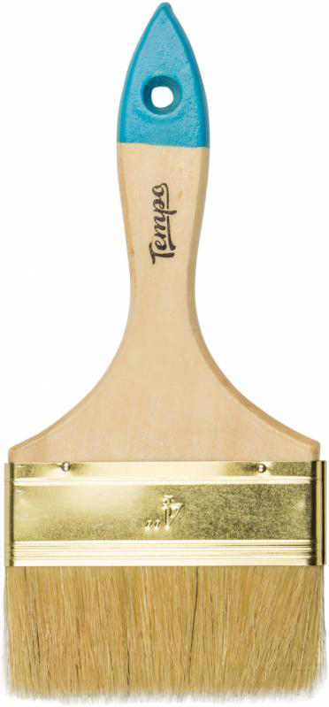 Кисть малярная, 75мм. Tempo, плоская Китай - фото 1