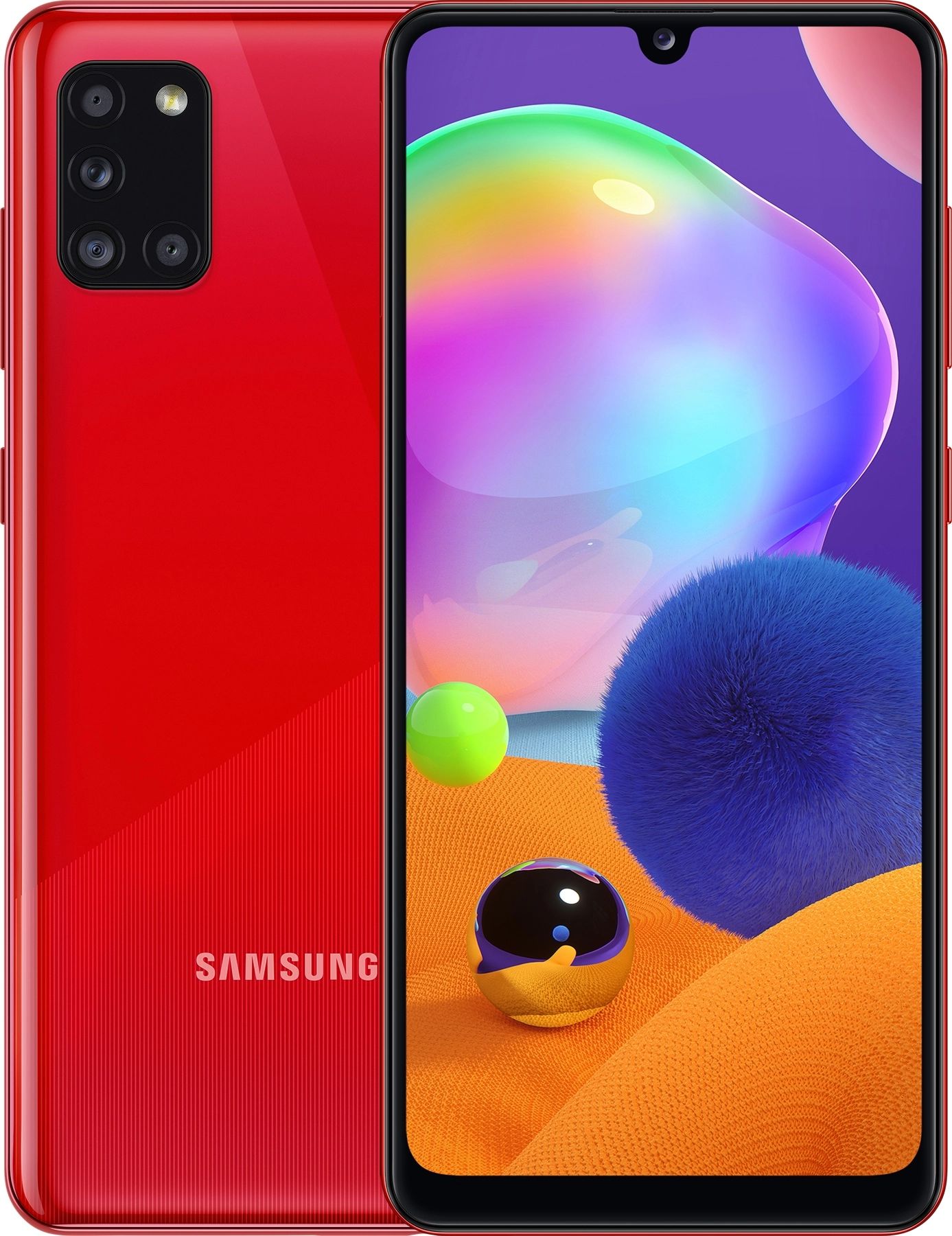 Телефон Samsung SM-A515FZ (Galaxy A51 6/128Gb) Red  SAMSUNG - фото 1