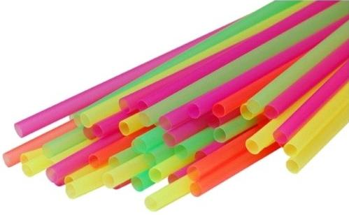 Трубочки 21см., d6,8мм., 100шт./уп., ассорт. Украина - фото 1