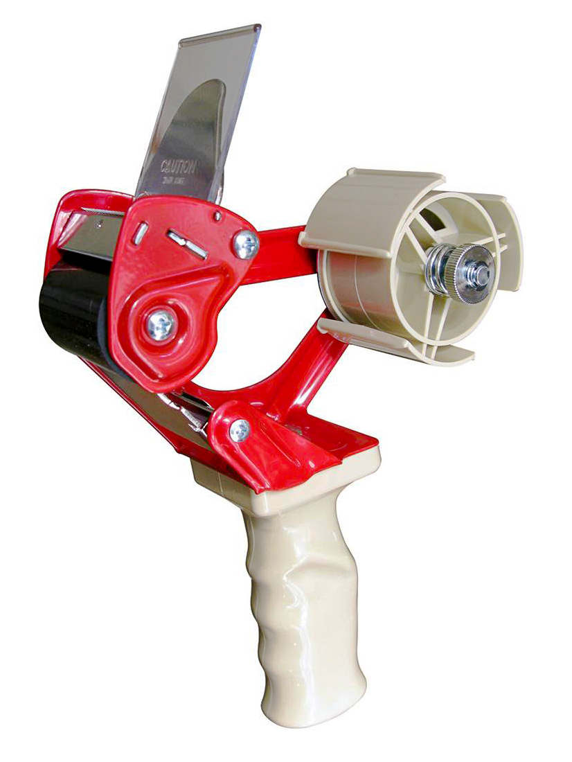 Пистолет-диспенсер для упаковочного скотча, макс. шириной до 5см. и длиной до 200м., выдвижное лезв. Китай - фото 3