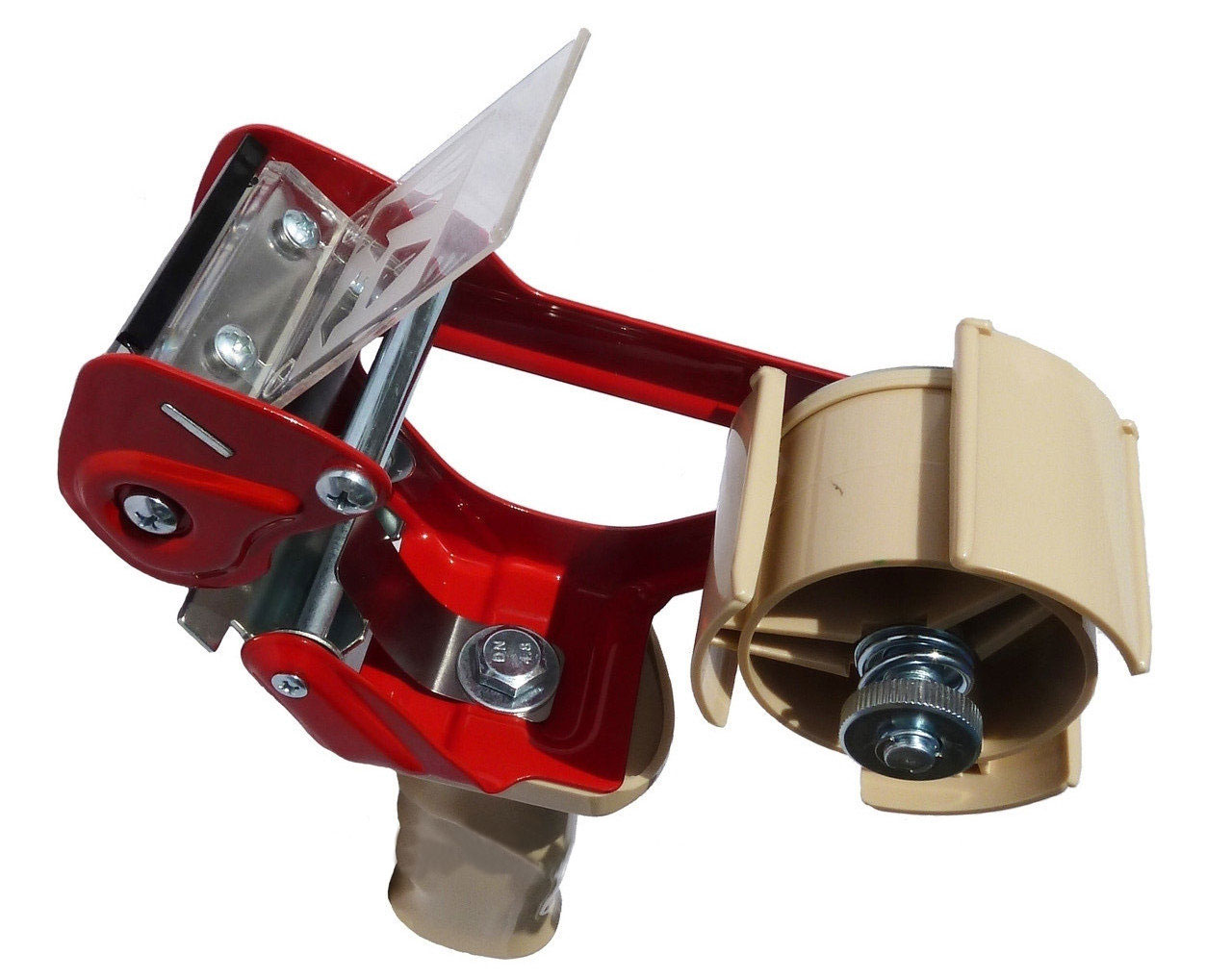 Пістолет-диспенсер для пакувальної стрічки макс. шириною до 7,5см. та довжиною до 200м., фікс. лезо Китай - фото 1