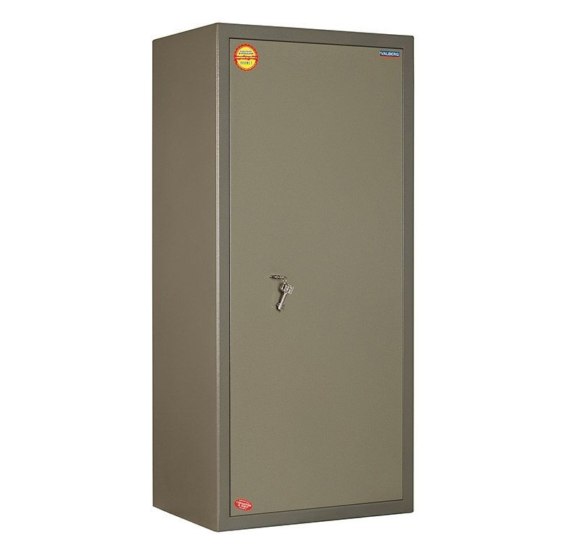 Сейф офисный (1200*550*390мм.) ключевой замок, 2 полки, кас/ячейка, ASM-120Т, коричн. Valberg - фото 4
