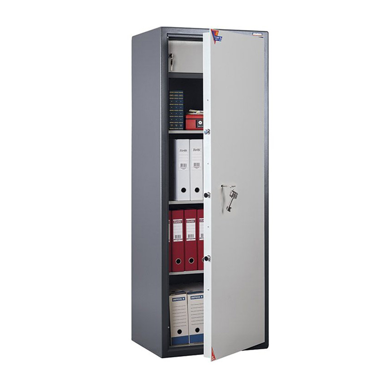 Сейф офісний (1650*600*460мм.), ключовий замок, 3 полиці, ASM-165Т, графіт Valberg - фото 3