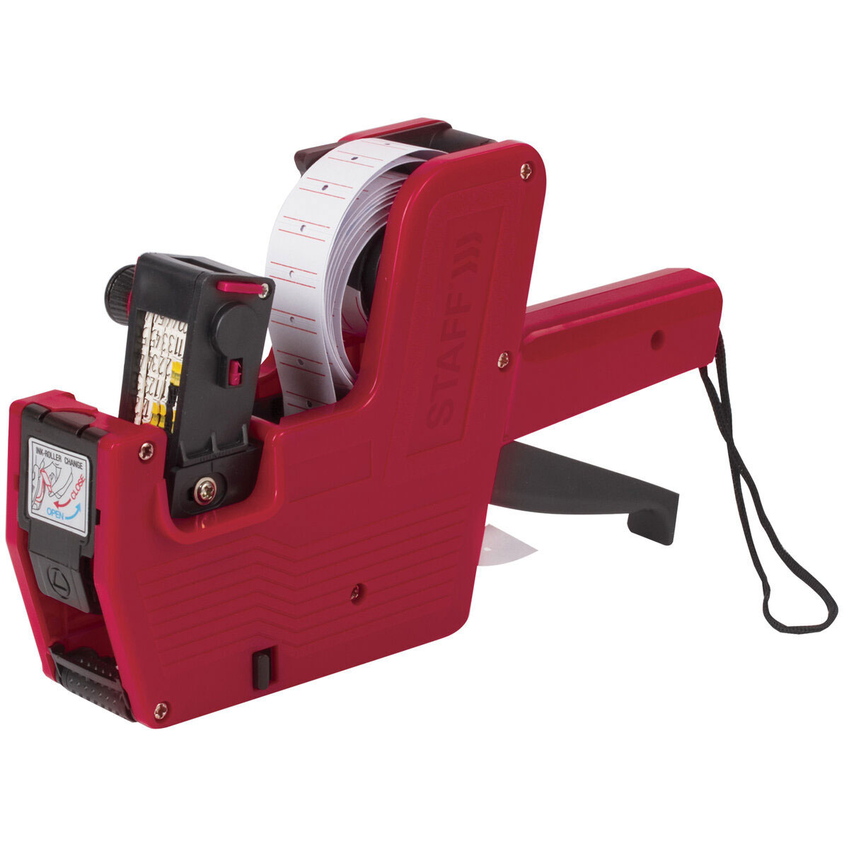 Етикет-стрічка 21*12мм., прямокутні 1000шт./рул., 12шт./уп., помар. Printex - фото 2