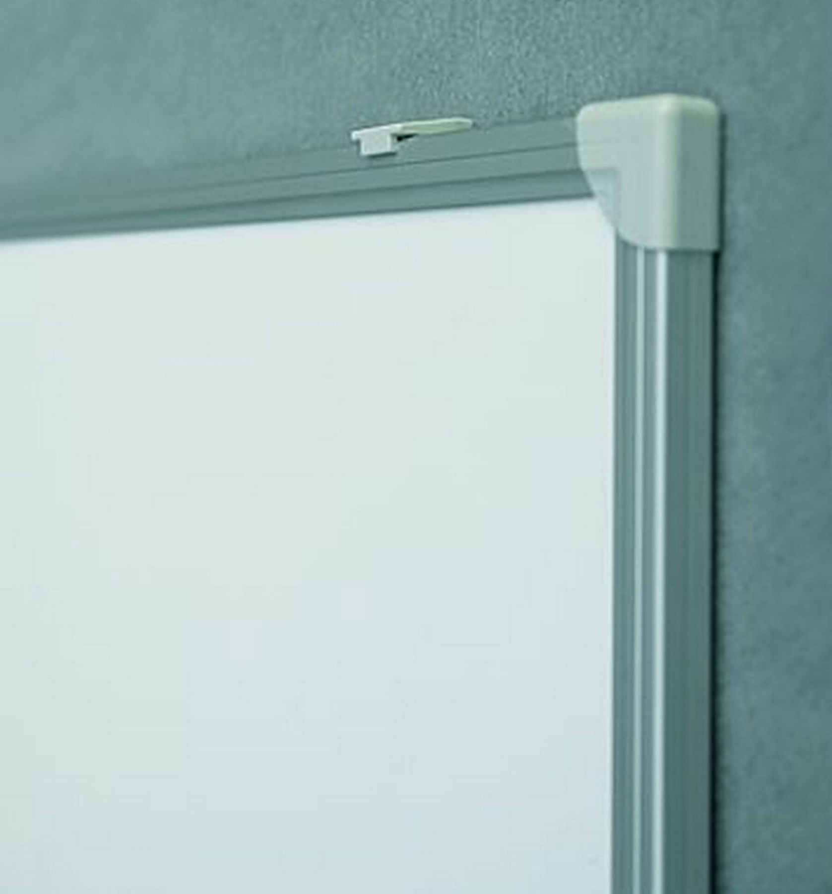 Доска белая магнитная сухостираемая С-line 100*200см., алюминиевая рамка, лак 2x3 - фото 2