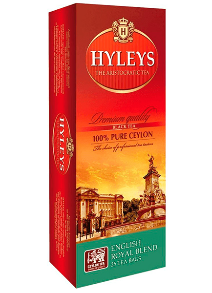 Чай чорний класичний Королівський купаж, 25пак. по 1,5г. Hyleys - фото 2