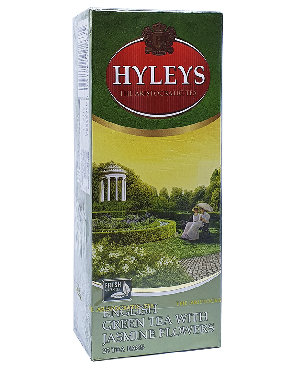 Чай зеленый с цветками  Жасмина, 25пак. по 1,5г. Hyleys - фото 2