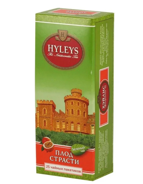 Чай зеленый ароматизированный Плод страсти, 25пак. по 1,5г. Hyleys - фото 2
