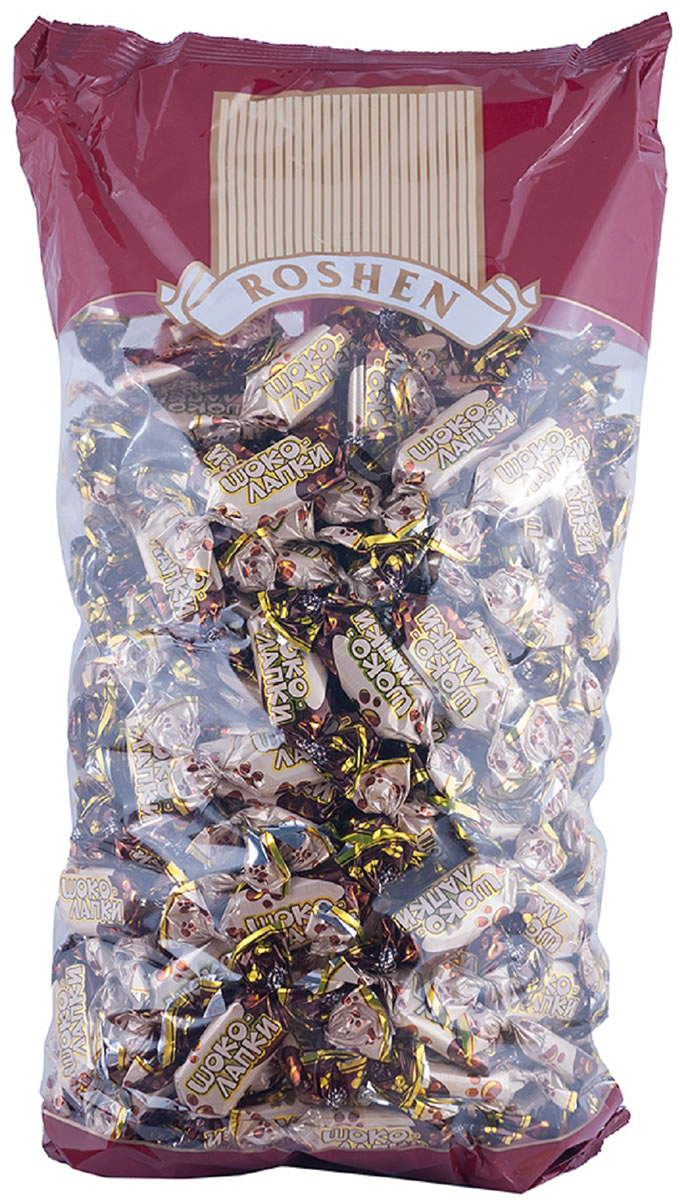 Цукерки Шоколапки, 1кг. Roshen - фото 2