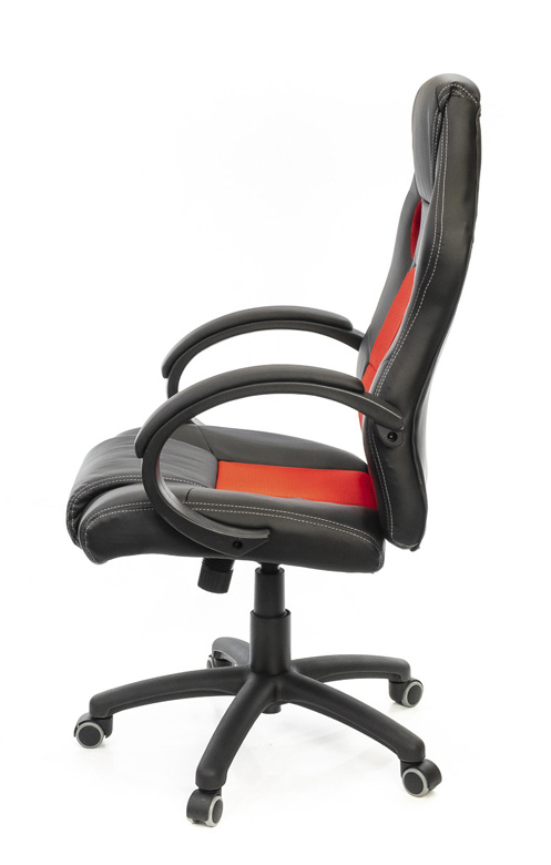 Кресло для персонала Анхель PL TILT, красн. АКЛАС - фото 3