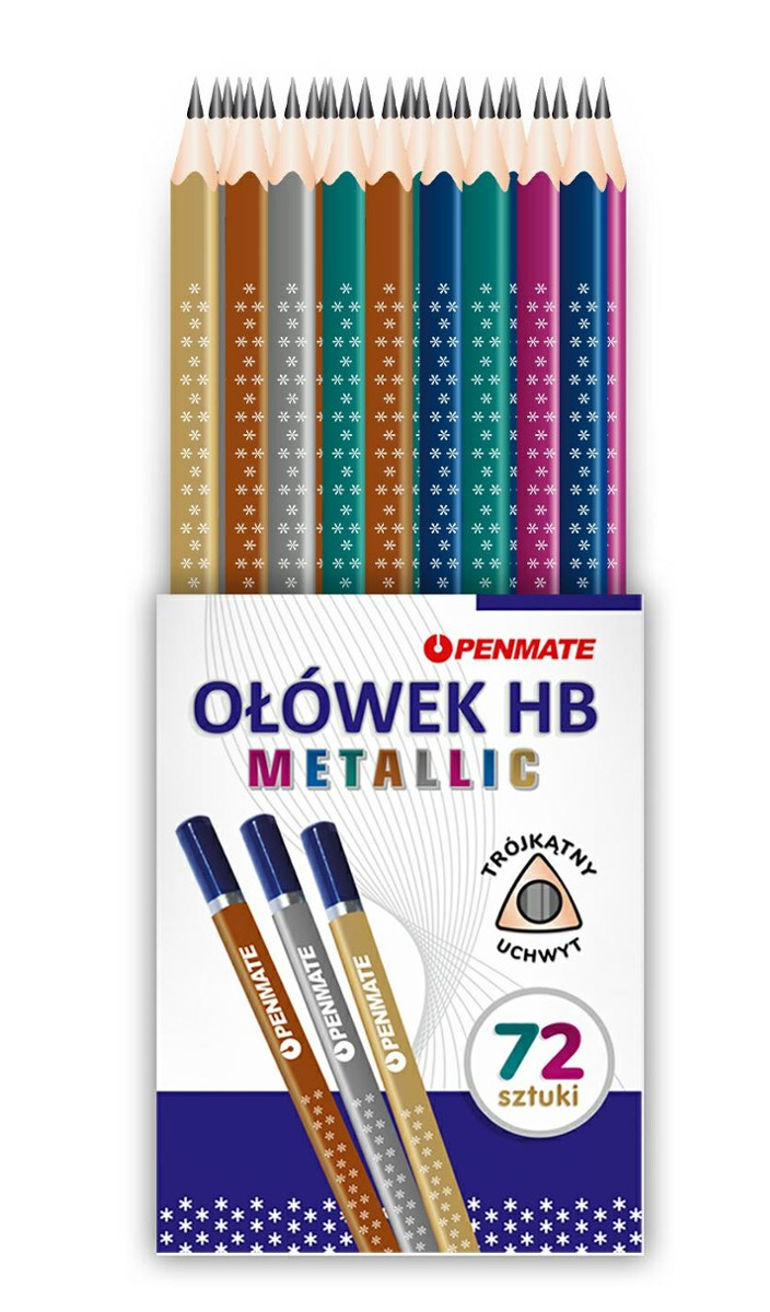 Олівець простий графітний без гумки HB 