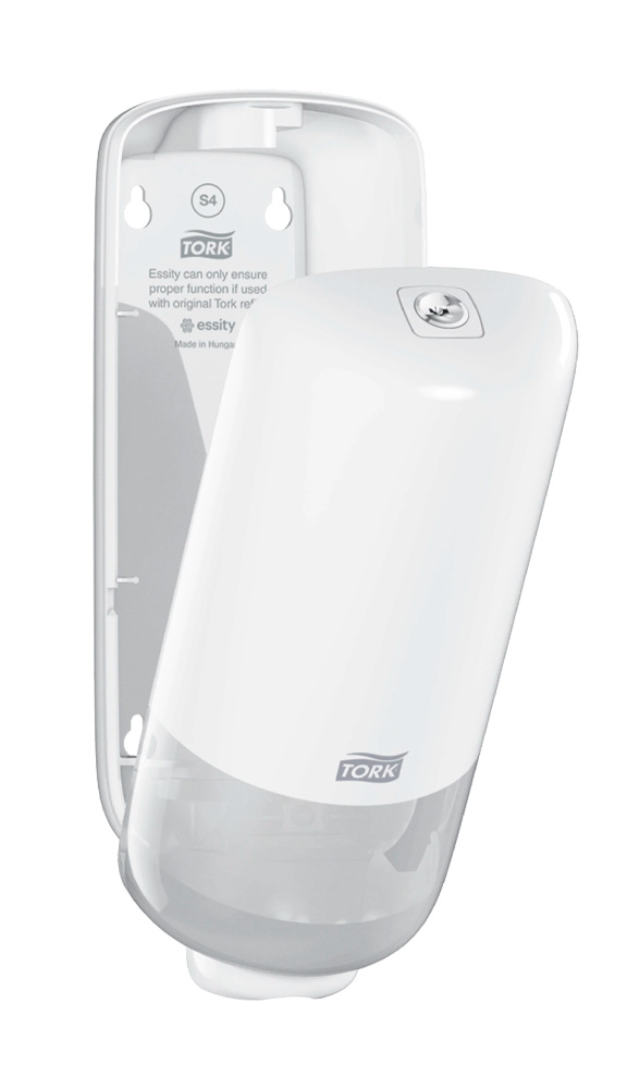 Диспенсер для жидкого мыла-пены Elevation, 1л, пластик, (S4), бел. Tork - фото 3