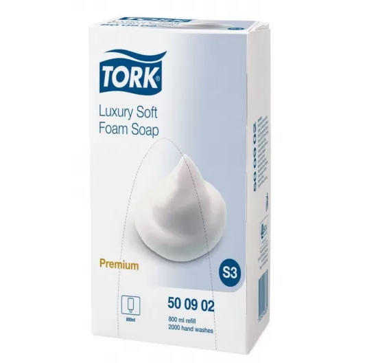 Мило-піна рідке 800мл,  в касеті для диспенсера Tork - фото 3