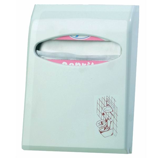 Тримач для покриття сидіння унітазу Міні пластиковий, біл. Італія - фото 1